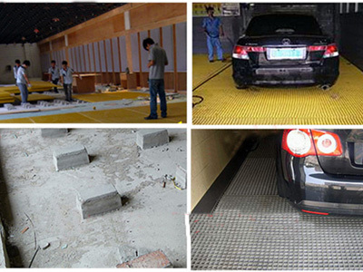 高强度洗车房排水沟专用玻璃钢格栅盖板解析